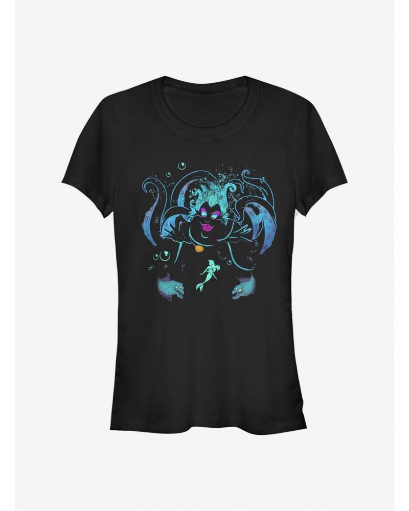 Disney The Little Mermaid Undulating Ursula Girls T-Shirt $9.96 T-Shirts