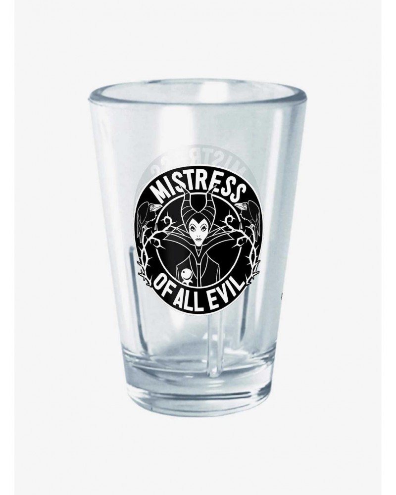 Disney Maleficent Mistress of All Evil Mini Glass $5.03 Glasses
