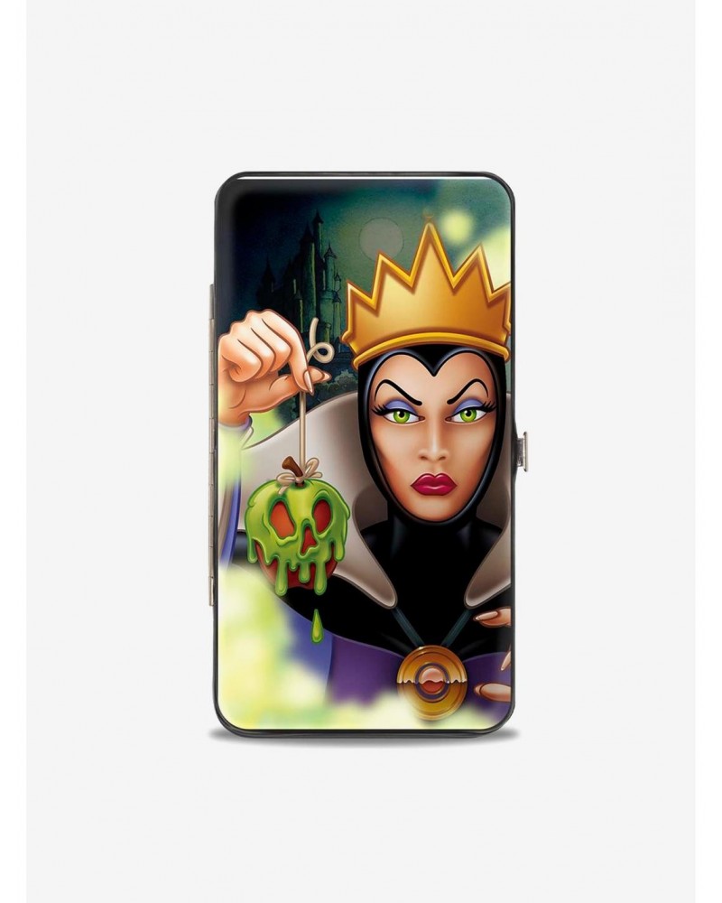 Disney Snow White The Evil Queen Poisoned Apple Pose Diablo Flying Hinged Wallet $9.82 Wallets