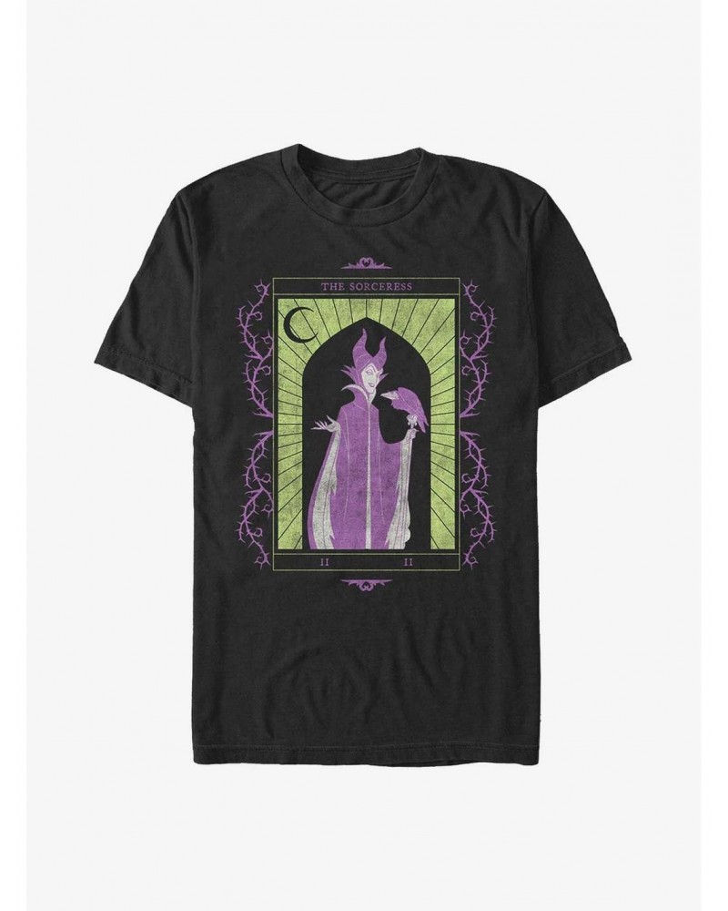 Disney Maleficent Maleficent Tarot T-Shirt $10.52 T-Shirts