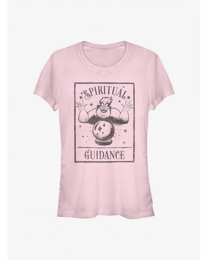Disney The Little Mermaid Ursula Crystal Ball Girls T-Shirt $11.21 T-Shirts