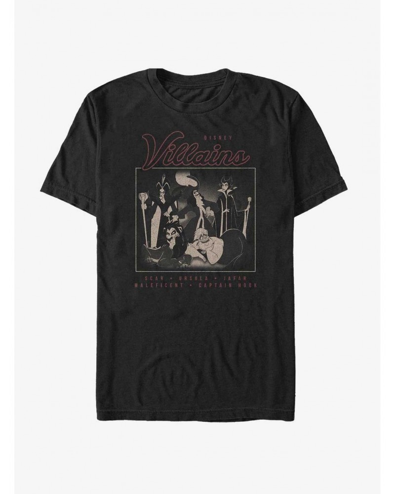 Disney Villains Group Portrait T-Shirt $11.95 T-Shirts