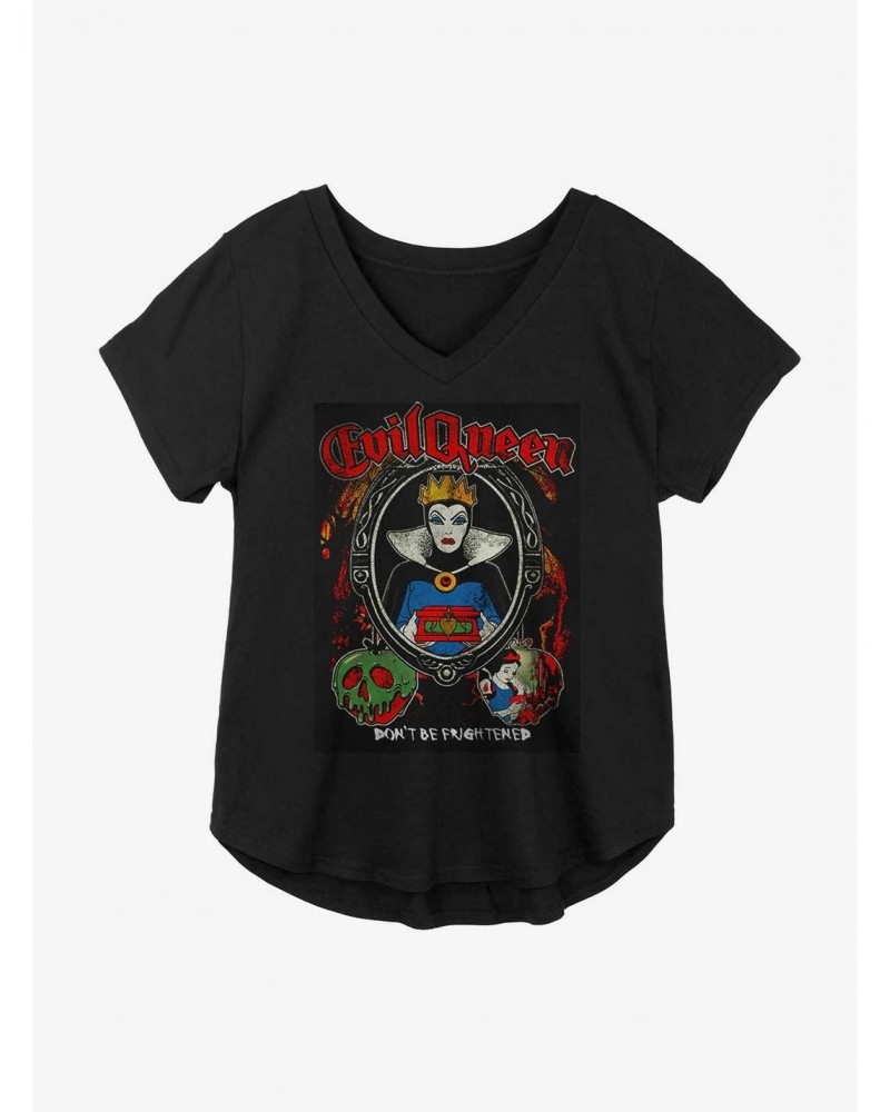 Disney Snow White And The Seven Dwarfs Evil Queen Girls Plus Size T-Shirt $8.67 T-Shirts