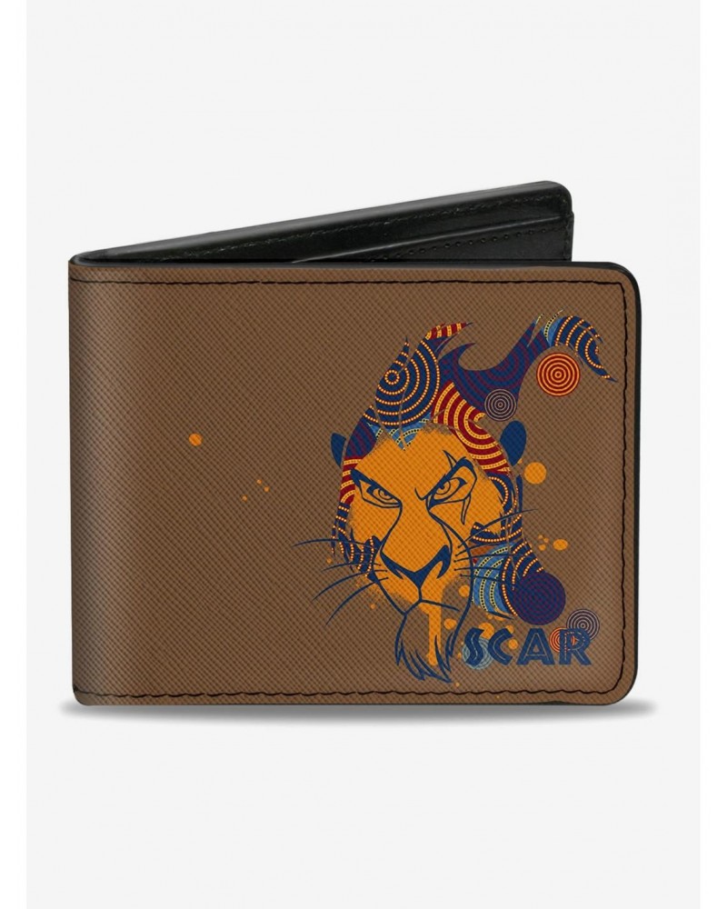 Disney The Lion King Scar Face Sketch Bifold Wallet $7.94 Wallets