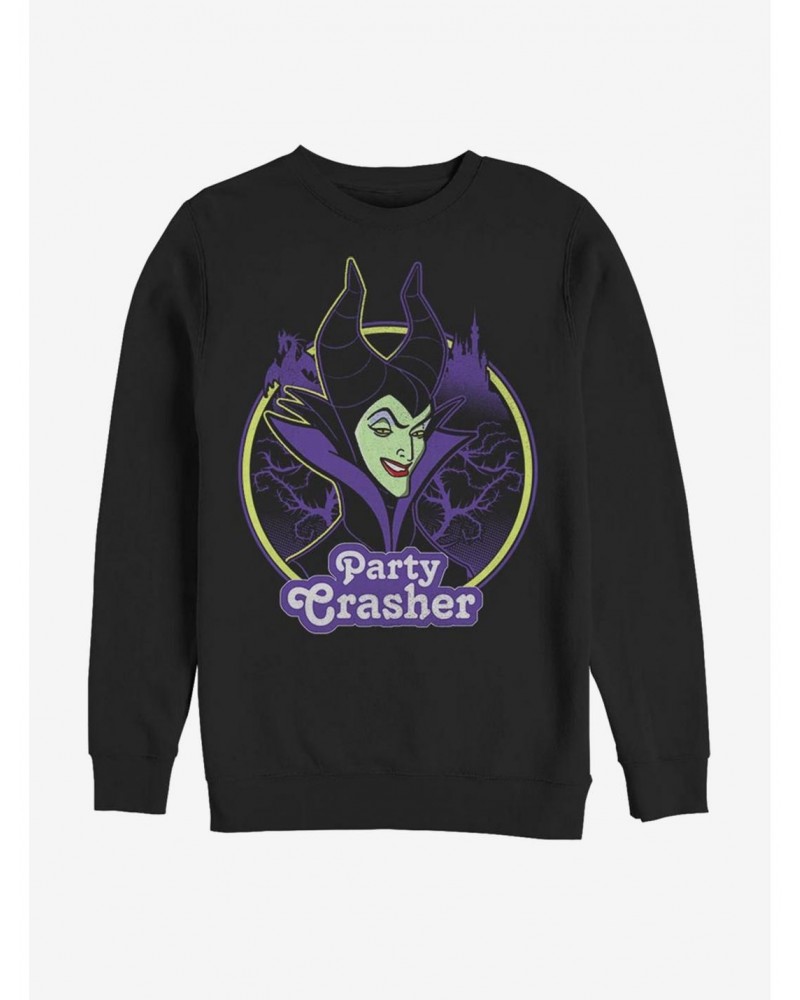Disney Villains Maleficent Party Crasher Sweatshirt $15.50 Sweatshirts